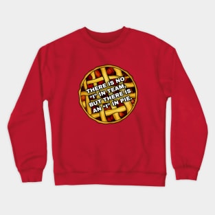 Shaun of the dead pie Crewneck Sweatshirt